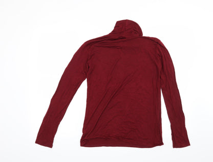 Oui Womens Red   Pullover Sweatshirt Size S