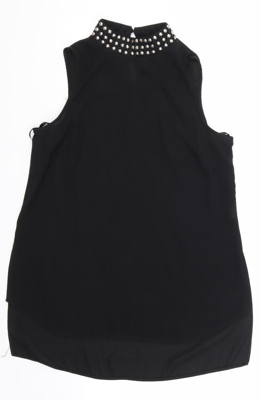 Primark Womens Black   Basic T-Shirt Size 8