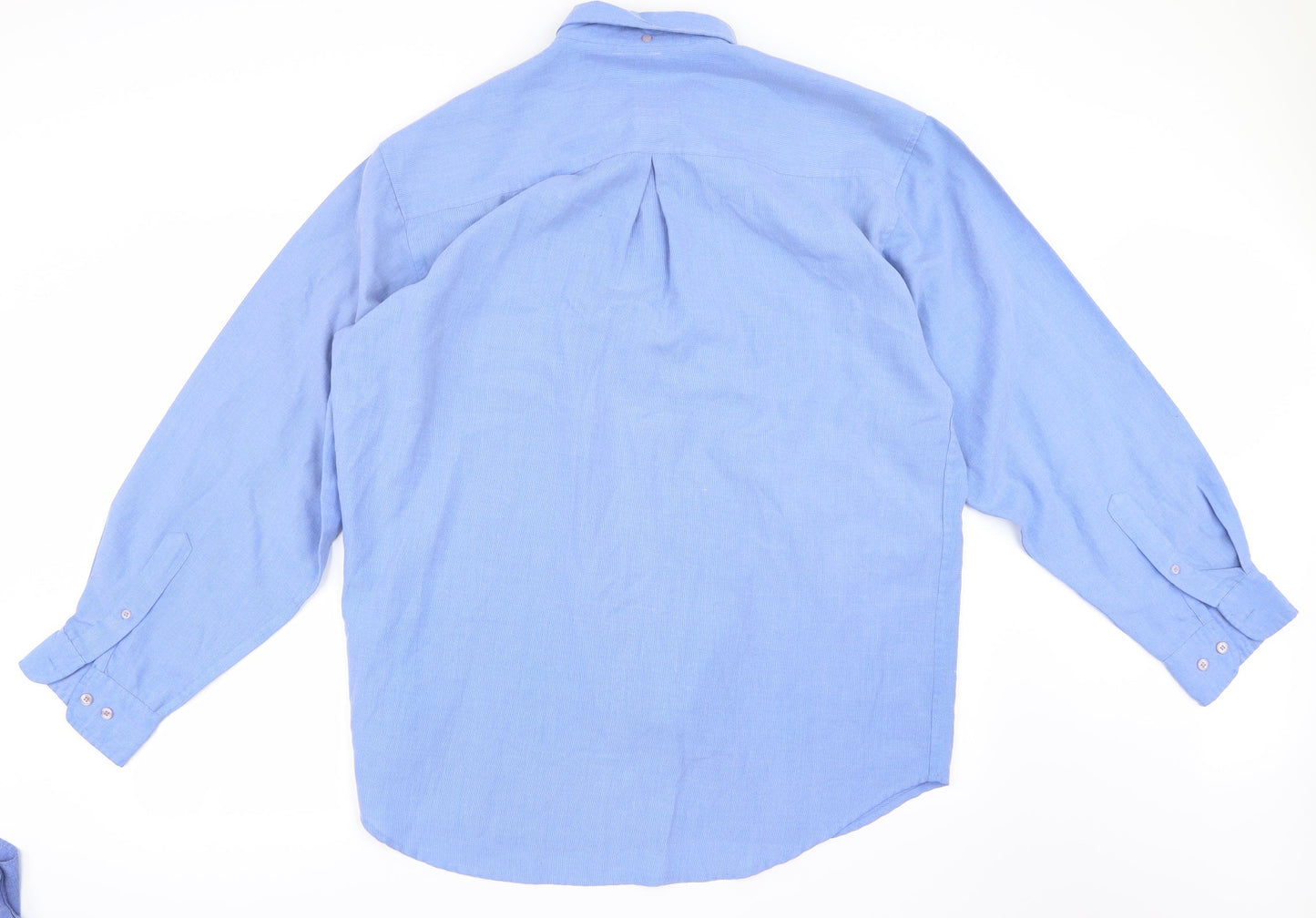 Rockport Mens Blue    Button-Up Size XL