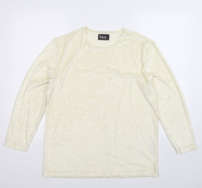 Woodpecker Womens White   Basic T-Shirt Size 12