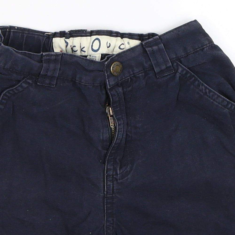 Pick Ouic Boys Blue   Chino Shorts Size 4 Years