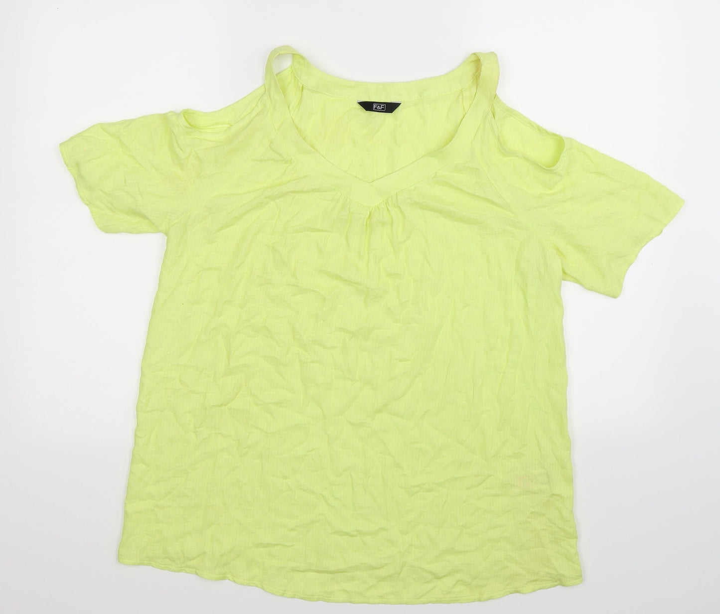 F&F Womens Green   Basic Tank Size 10