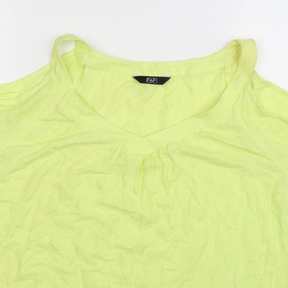 F&F Womens Green   Basic Tank Size 10