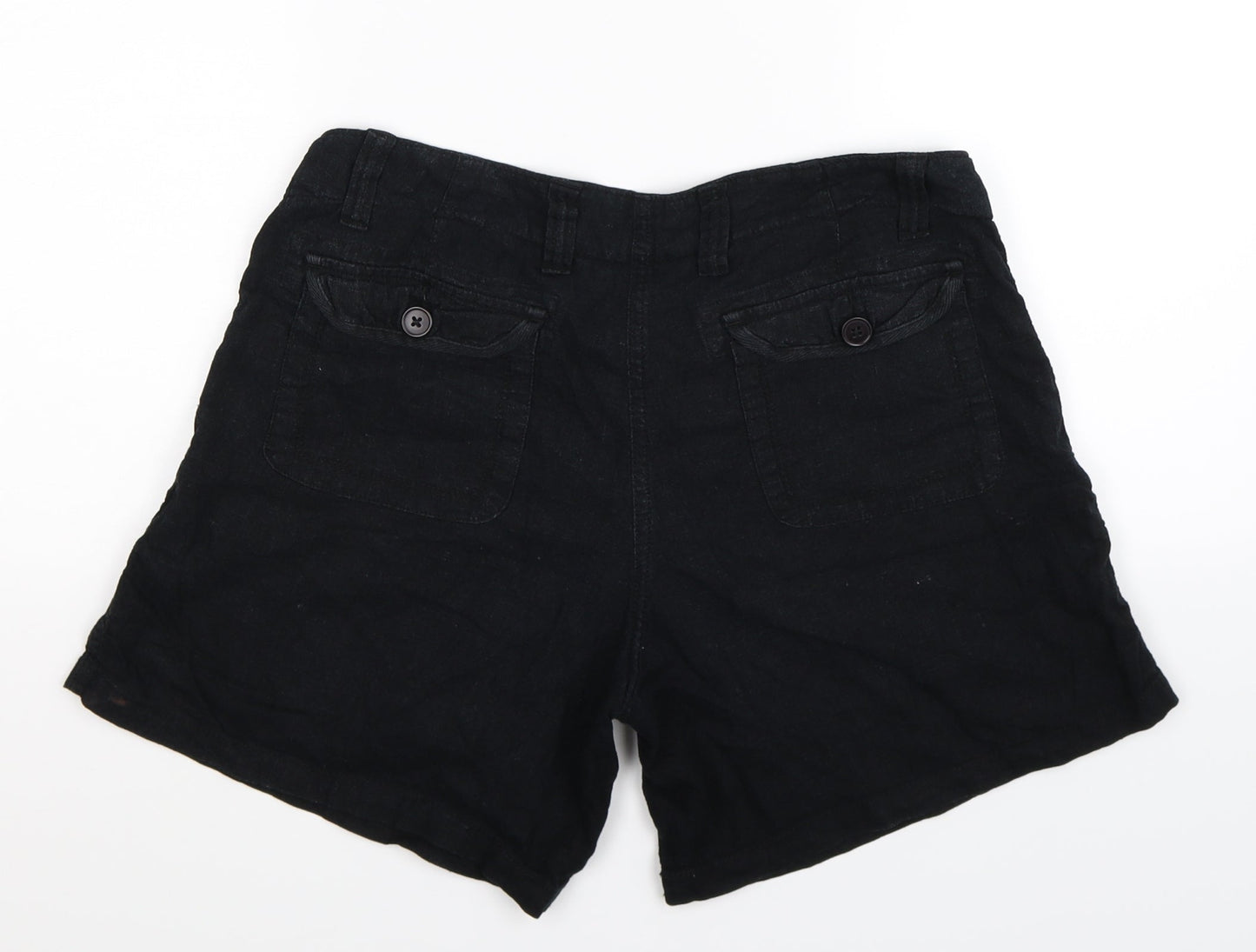 Papaya Womens Black   Bermuda Shorts Size 12