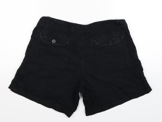 Papaya Womens Black   Bermuda Shorts Size 12