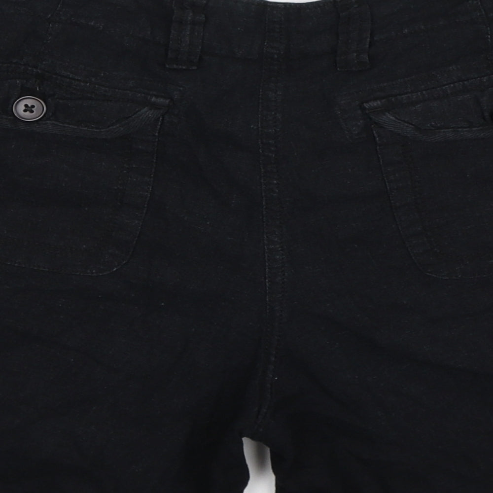 Papaya Womens Black   Bermuda Shorts Size 12