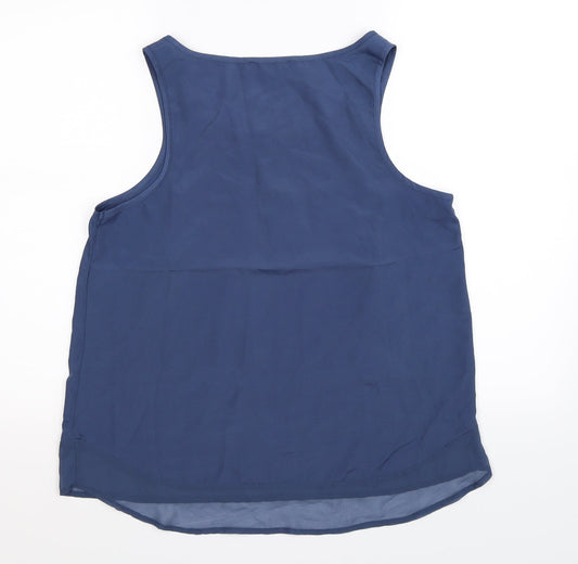 Womens UK Size 14 Atmosphere Blue Basic Tank