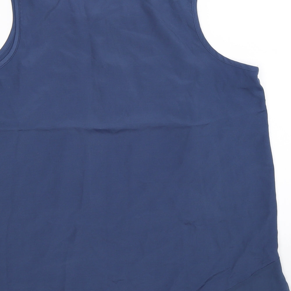 Womens UK Size 14 Atmosphere Blue Basic Tank