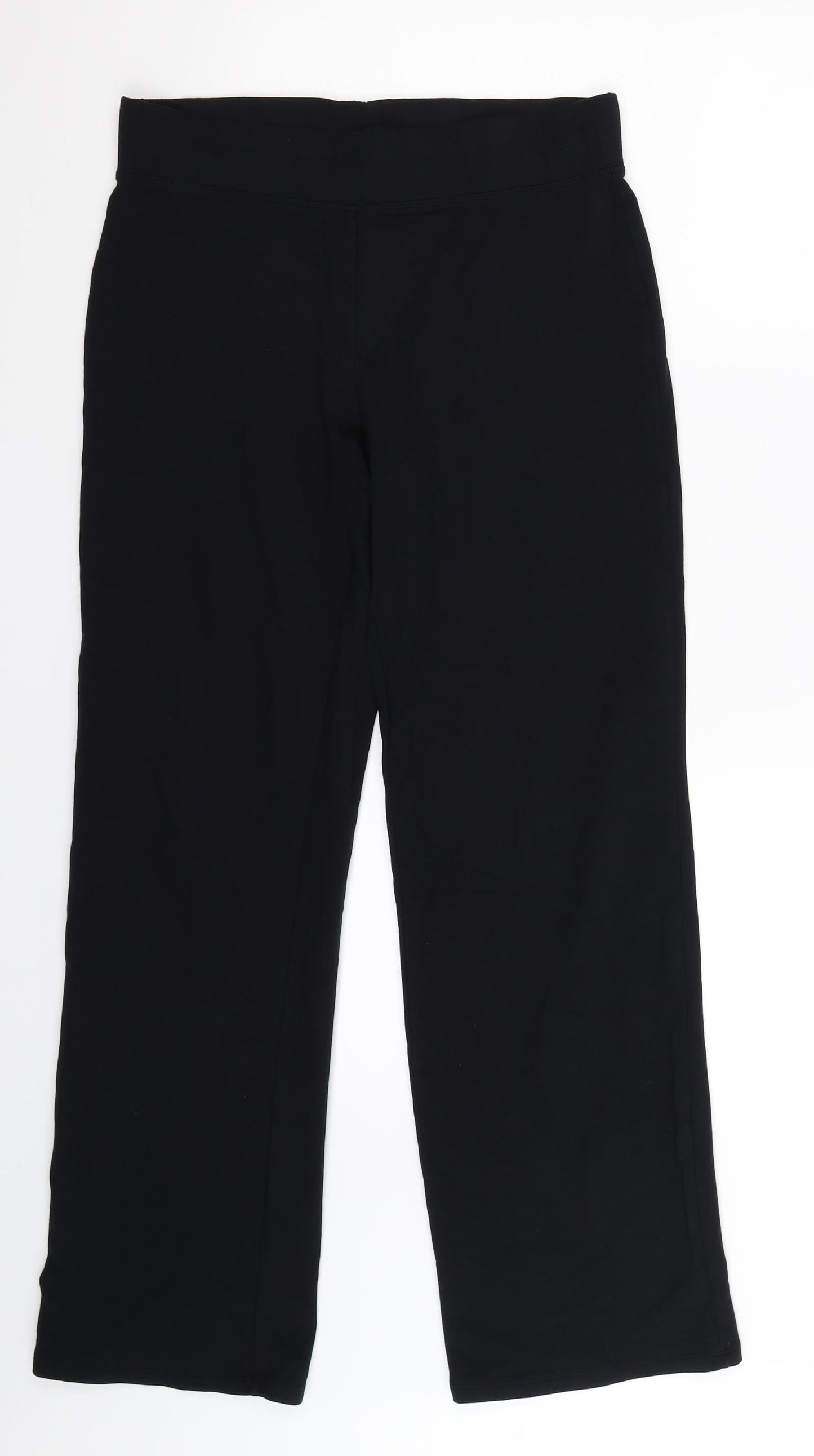 Womens UK Size 10 Marks and Spencer  Capri Black Leggings