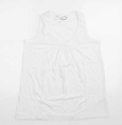 Urban Boutique Womens White   Basic Tank Size 16