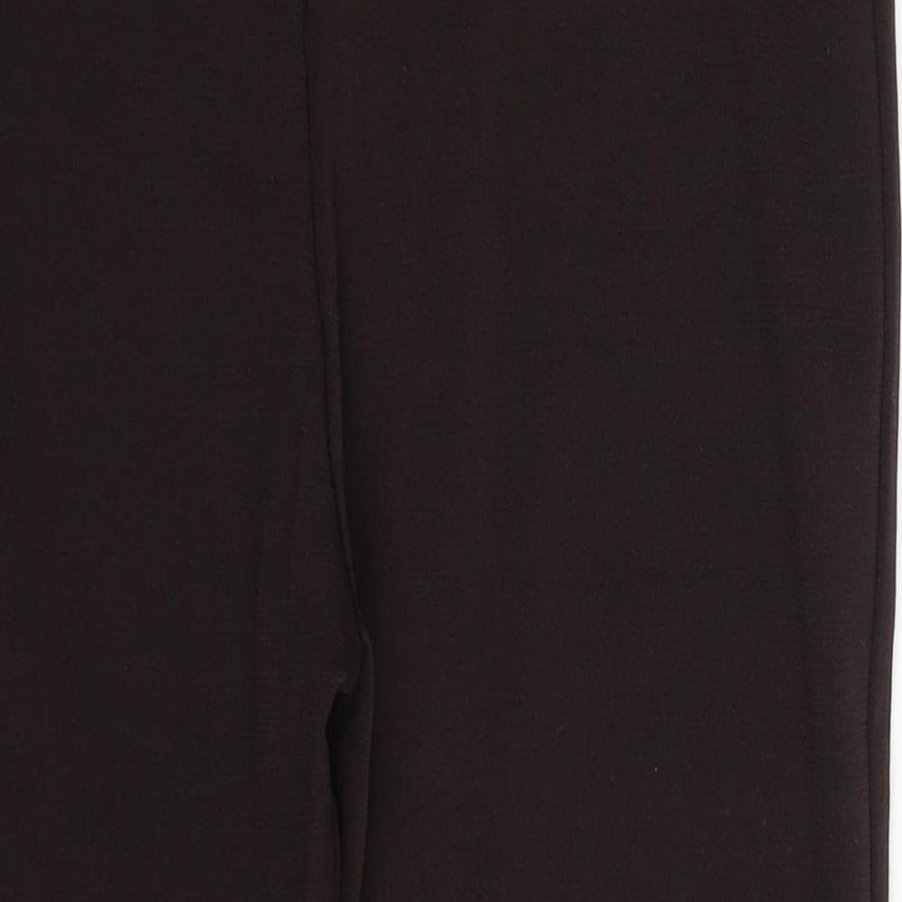 Ice Cube Womens Brown   Cropped Leggings Size L L19 in