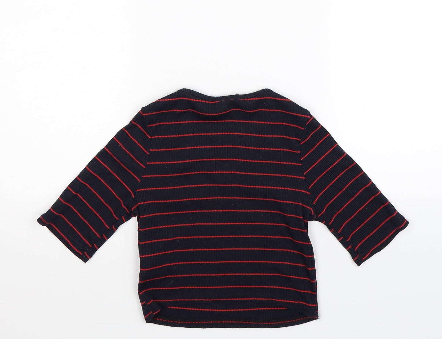 New Look Girls Blue Striped  Pullover Jumper Size 14-15 Years
