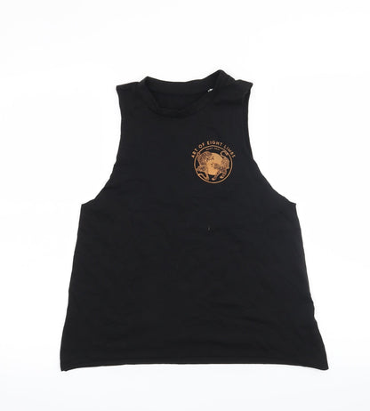 Art Of Eight Limbs Mens Black    T-Shirt Size S