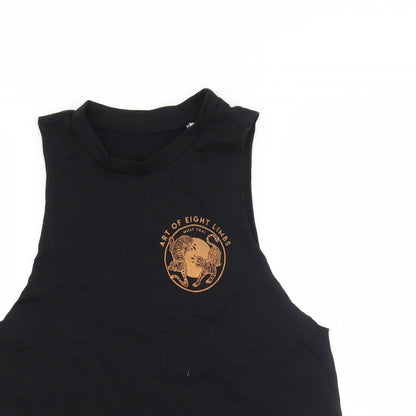 Art Of Eight Limbs Mens Black    T-Shirt Size S