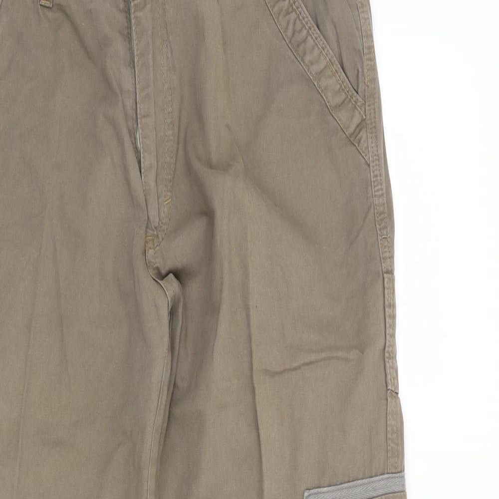 AJN JNS Mens Beige   Straight Jeans Size 33 in L28 in