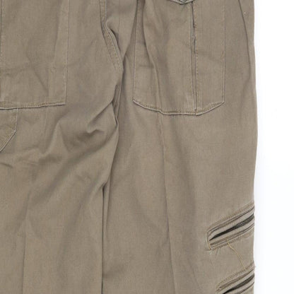 AJN JNS Mens Beige   Straight Jeans Size 33 in L28 in