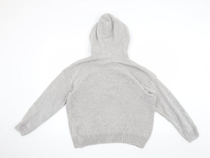 Primark Womens Grey   Pullover Hoodie Size 10