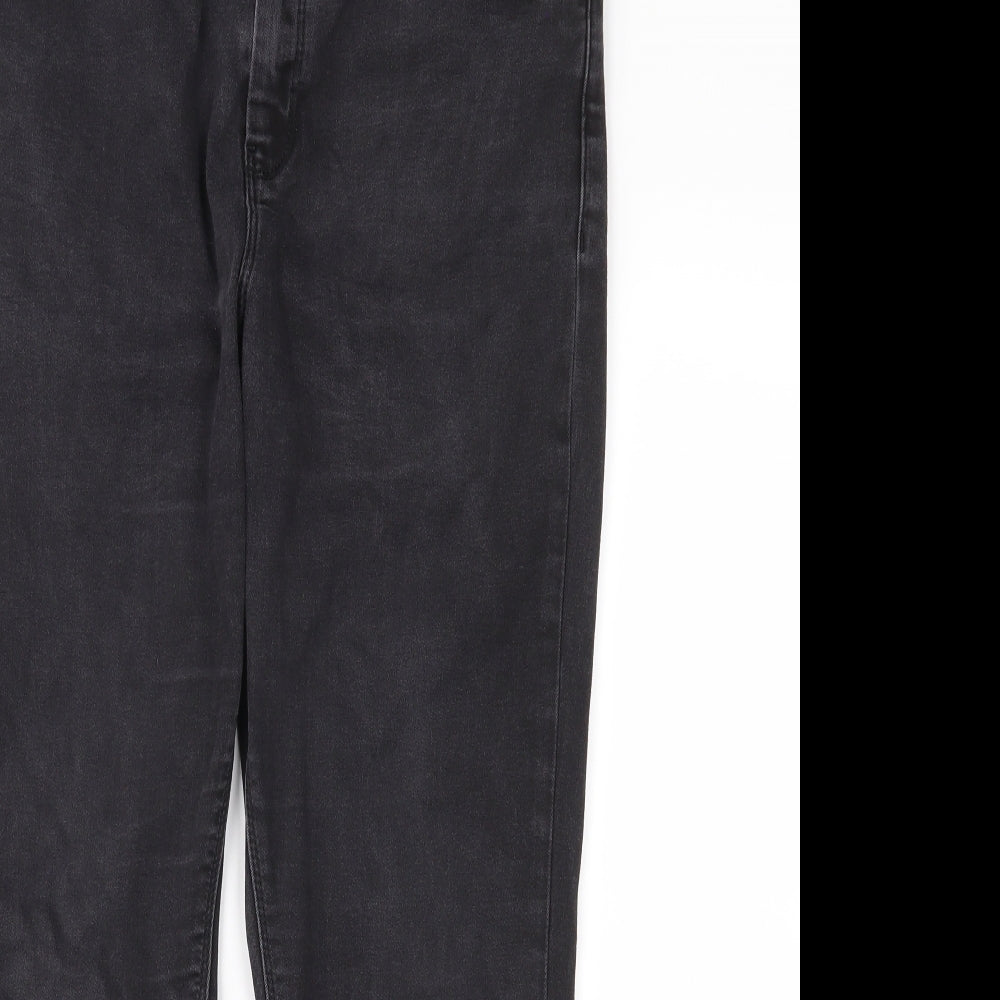 ASOS Womens Black   Cropped Jeans Size S L26 in