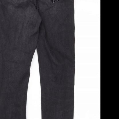 ASOS Womens Black   Cropped Jeans Size S L26 in