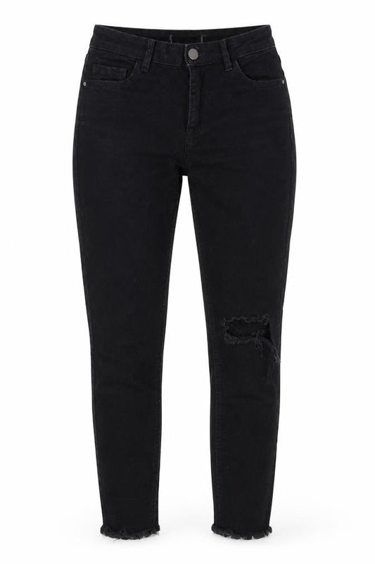 Womens UK Size 8 Dorothy Perkins Regular Fit Skinny Black Jeans
