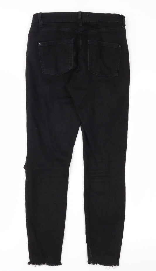 Dorothy Perkins Womens Black   Skinny Jeans Size 8 L24.5 in