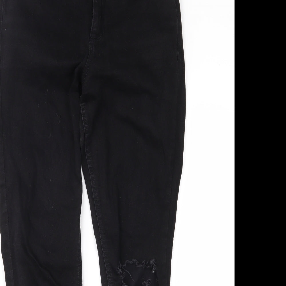 Dorothy Perkins Womens Black   Skinny Jeans Size 8 L24.5 in