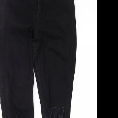 Dorothy Perkins Womens Black   Skinny Jeans Size 8 L24.5 in