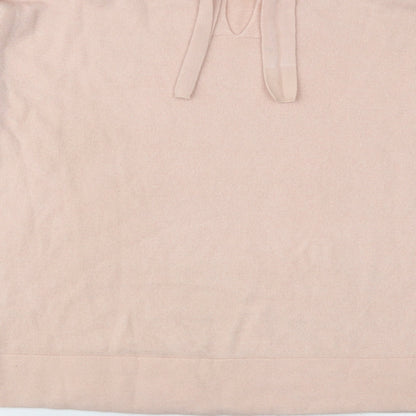 RESERVED Womens Pink Houndstooth  Pullover Jumper Size L