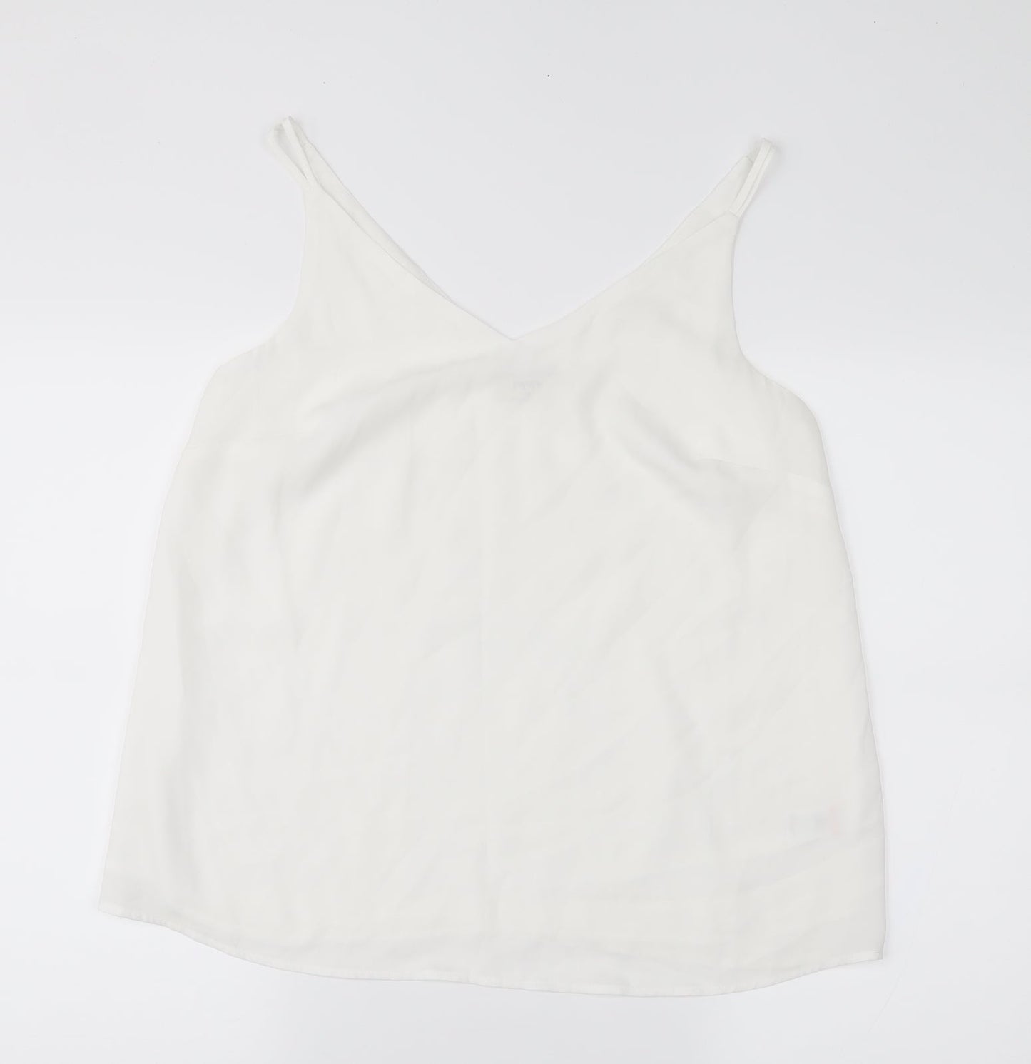 Papaya Womens White   Basic Blouse Size 12