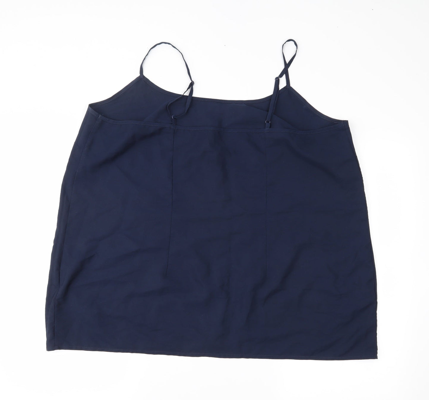 M&S Womens Blue   Basic Blouse Size 22