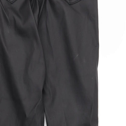 By Very Womens Black   Trousers  Size 10 L27 in