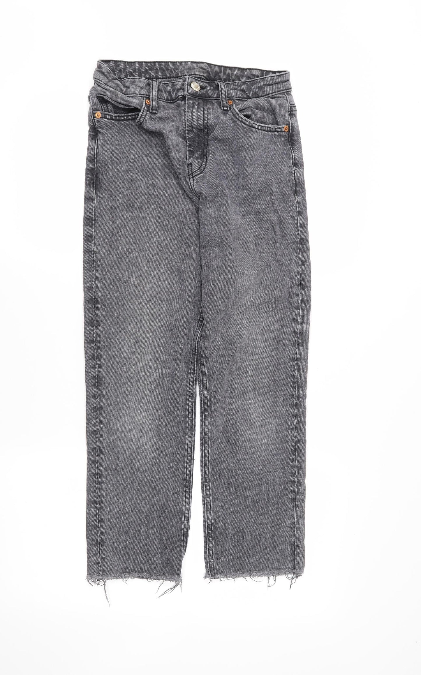 Womens UK Size 26 in Preworn Regular Fit Straight Green Jeans