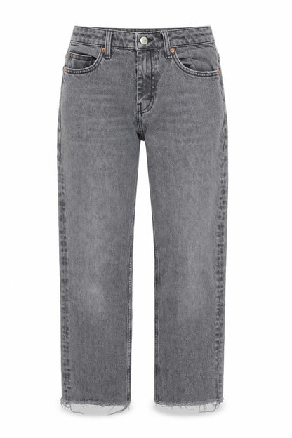 Womens Green Houndstooth  Straight Jeans Size 26 in L30 in