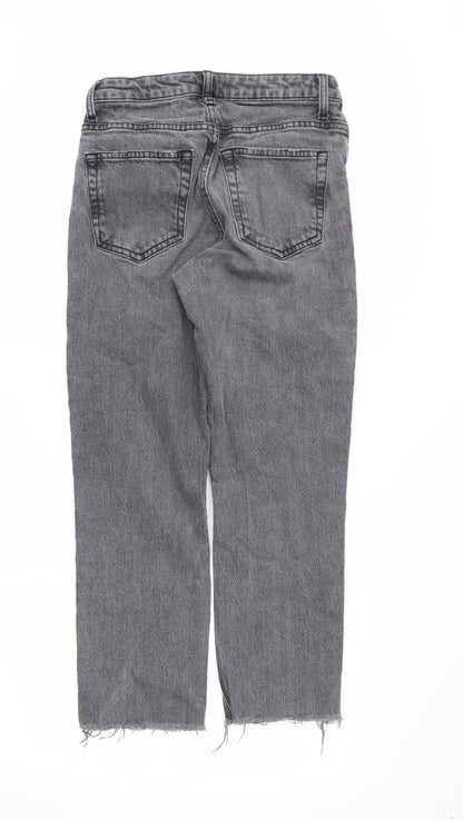 Womens UK Size 26 in Preworn Regular Fit Straight Green Jeans