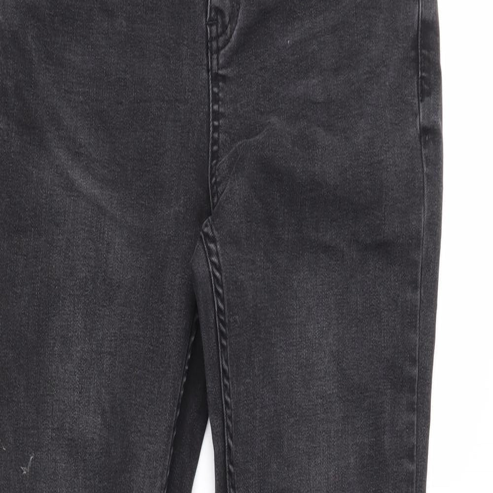 Womens UK Size 12 Skinny Regular Fit Skinny Black Jeans
