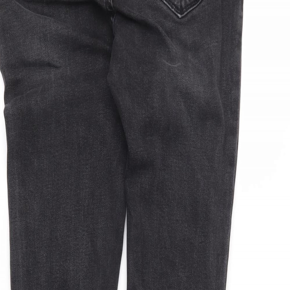 Womens UK Size 12 Skinny Regular Fit Skinny Black Jeans