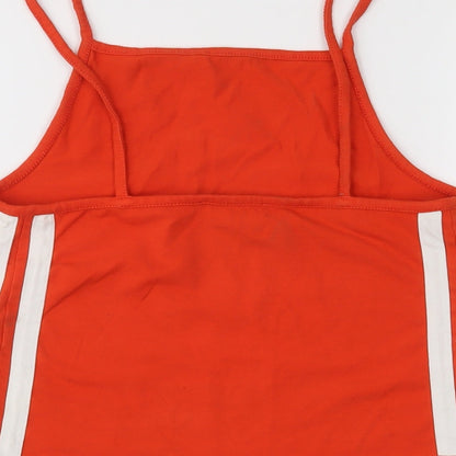 NewLook Womens Orange   Cropped Tank Size 6