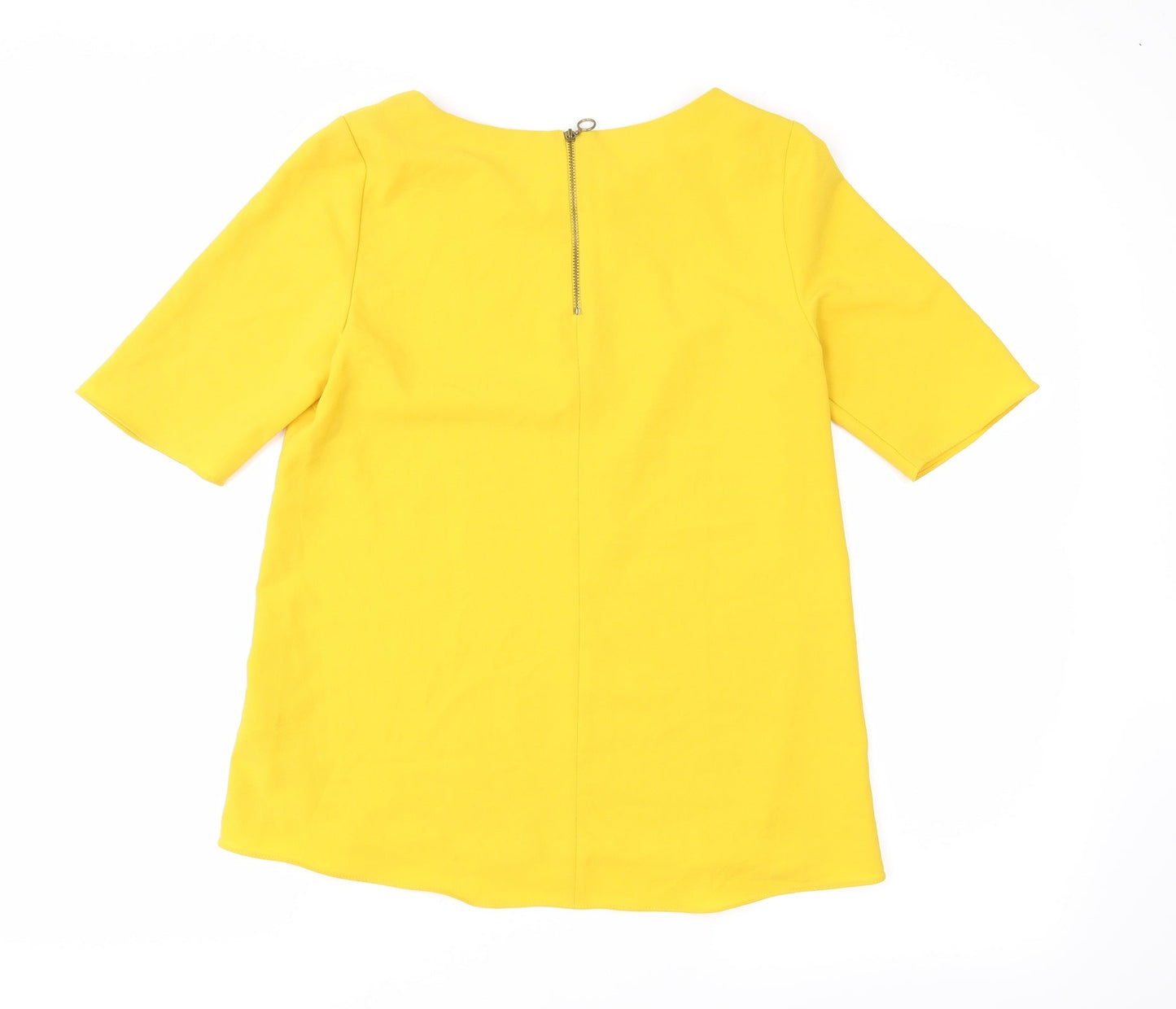 F&F Womens Yellow   Basic Blouse Size 6