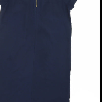 Atmosphere Womens Blue  Chiffon T-Shirt Dress  Size 12