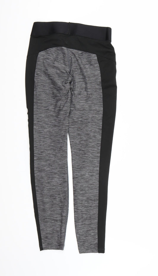 H&M Womens Grey   Pedal Pusher Leggings Size S L26 in