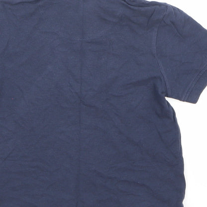 TU Boys Blue   Basic Polo Size 3-4 Years