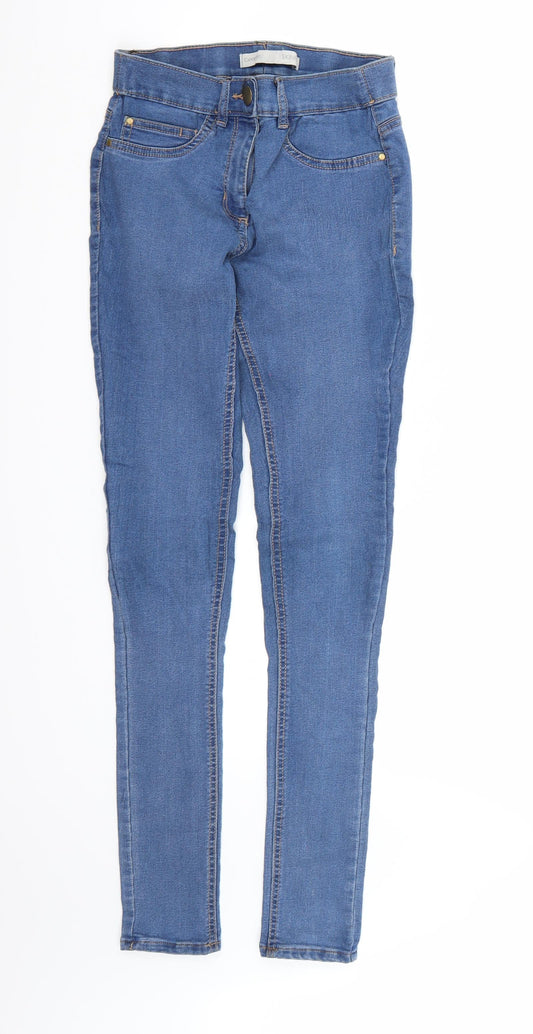 George Womens Blue  Denim Skinny Jeans Size 6 L30 in