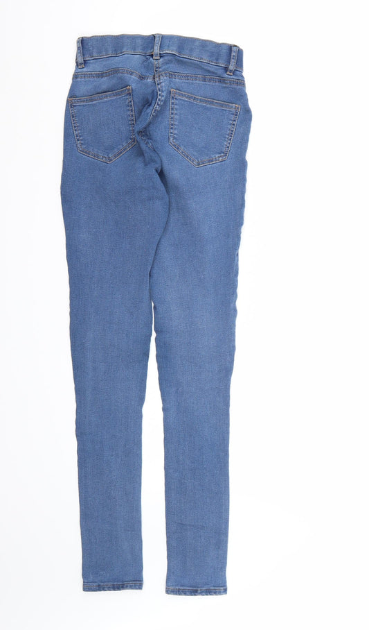George Womens Blue  Denim Skinny Jeans Size 6 L30 in