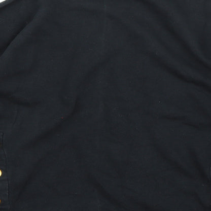 Next Girls Black  Jersey Pullover Sweatshirt Size 8 Years