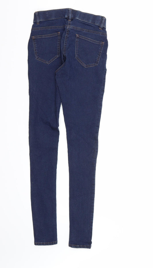 George Womens Blue  Denim Skinny Jeans Size 6 L30 in