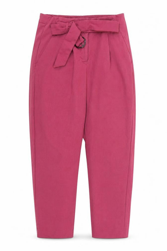 Womens UK Size 8 F&F Regular Fit Bloomer Pink Trousers