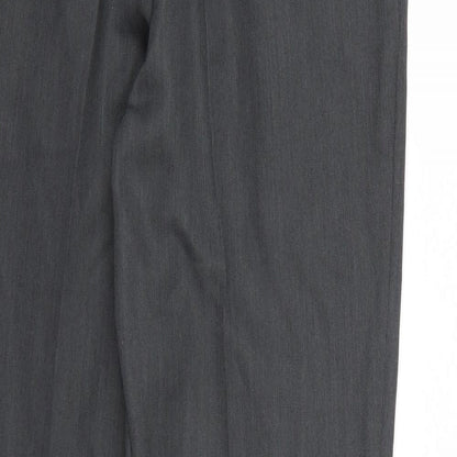 Burton Mens Grey  Rayon Dress Pants Trousers  L30 in