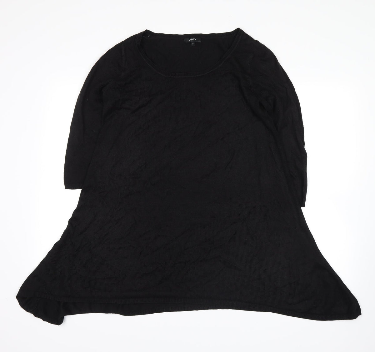 Papaya Womens Black   Pullover Jumper Size 8