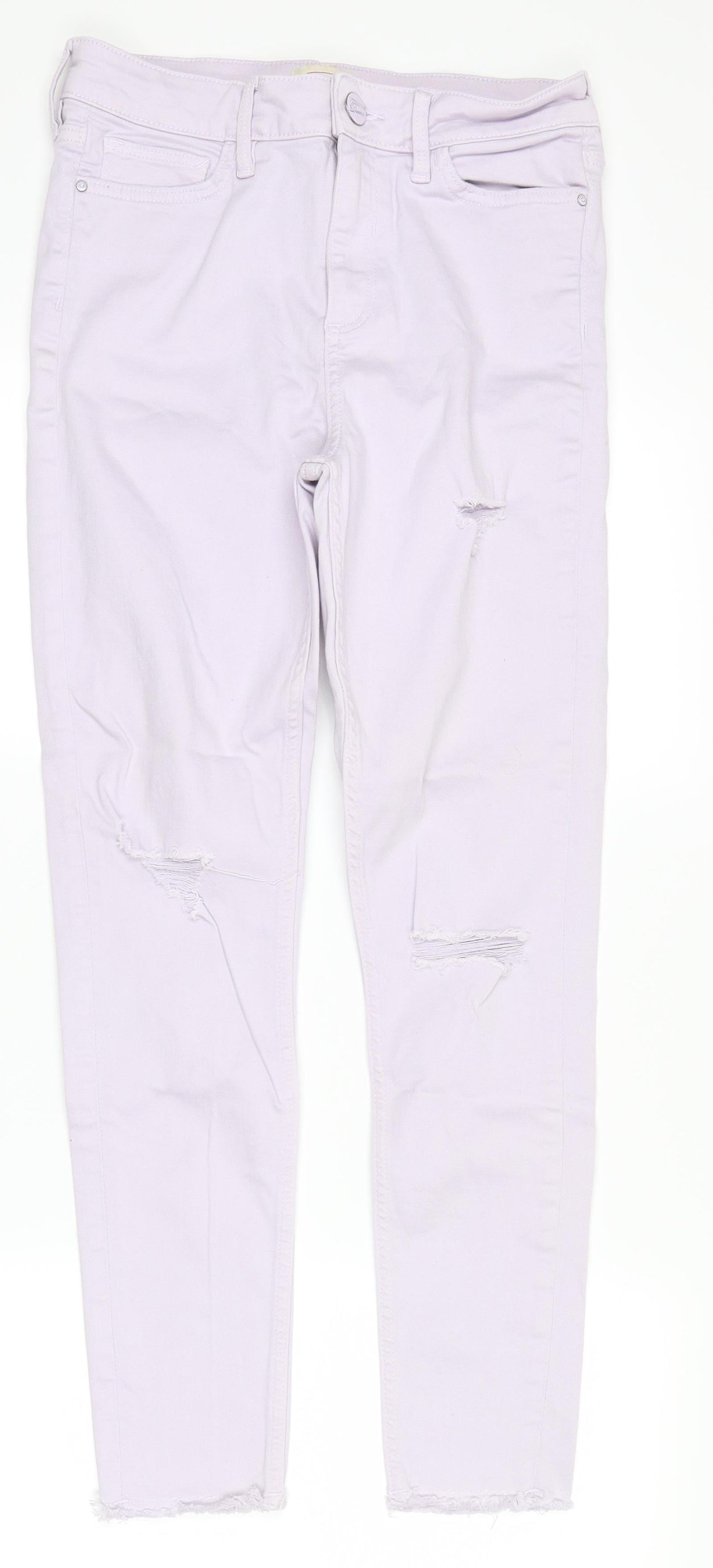 F&F Womens Purple   Skinny Jeans Size 10