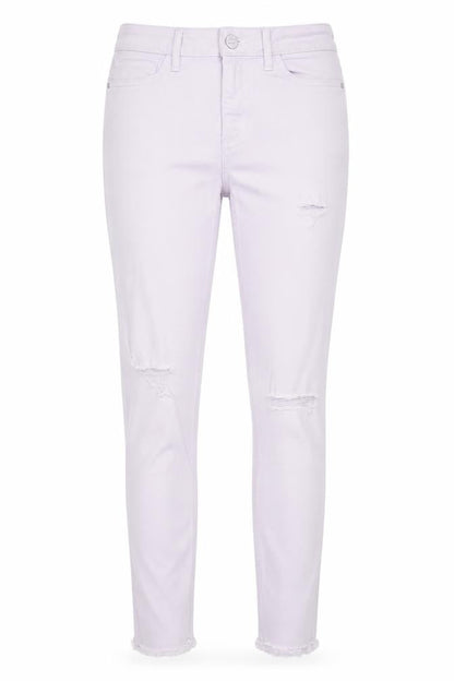 Womens UK Size 10 F&F Regular Fit Skinny Purple Jeans